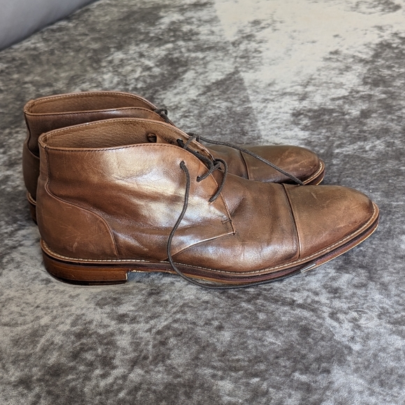 Johnston & Murphy dressy ankle boots 11M - Picture 4 of 7